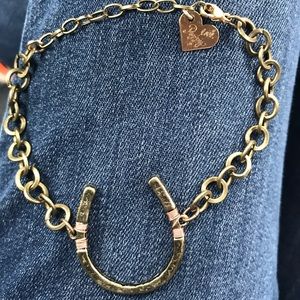 Love Poppy Horseshoe bracelet